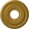 Ekena Millwork Lauren Ceiling Medallion (Fits Canopies up to 6 1/4"), 20 5/8"OD x 6 1/4"ID x 1 3/8"P, Pharaohs Gold CM20LNPGS - alternate 1